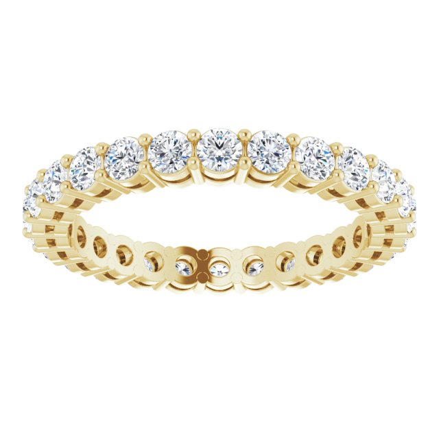 1 1/2 CTW Natural Diamond Eternity Band, 2.7 mm