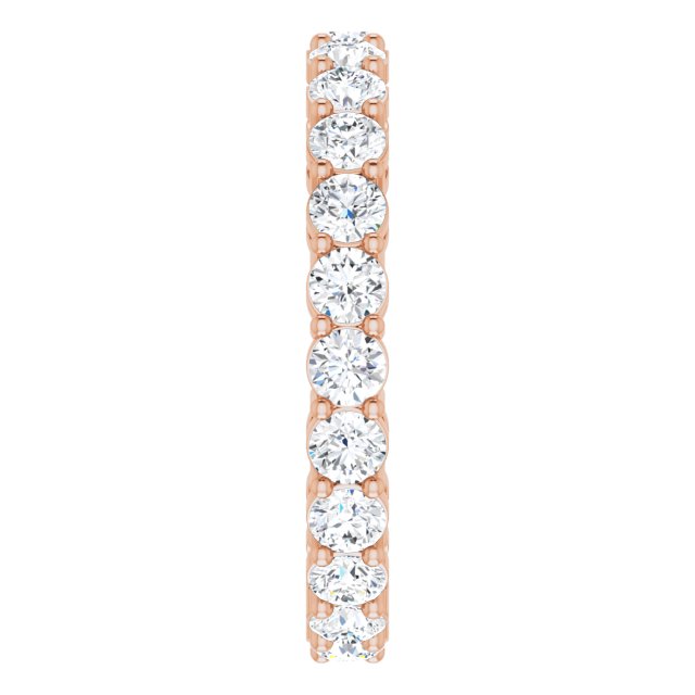1 7/8 CTW Natural Diamond Eternity Band, 2.95 mm