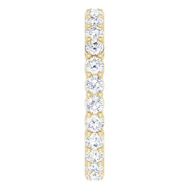 1 1/2 CTW Natural Diamond Eternity Band, 2.7 mm