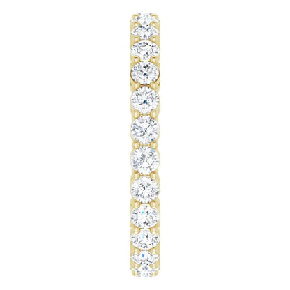 1 1/2 CTW Natural Diamond Eternity Band, 2.7 mm