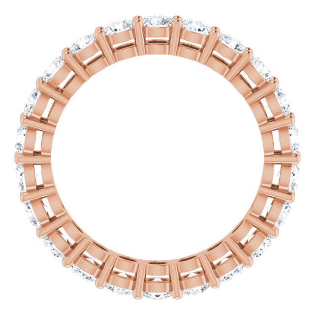 1 3/4 CTW Natural Diamond Eternity Band, 2.95 mm, Shared-Prong