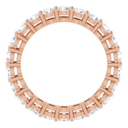 1 3/4 CTW Natural Diamond Eternity Band, 2.95 mm, Shared-Prong