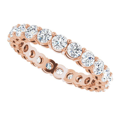 2 1/5 CTW Natural Diamond Eternity Band