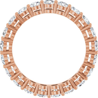 2 1/8 CTW Natural Diamond Eternity Band, 3.2 mm