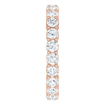 2 1/5 CTW Natural Diamond Eternity Band