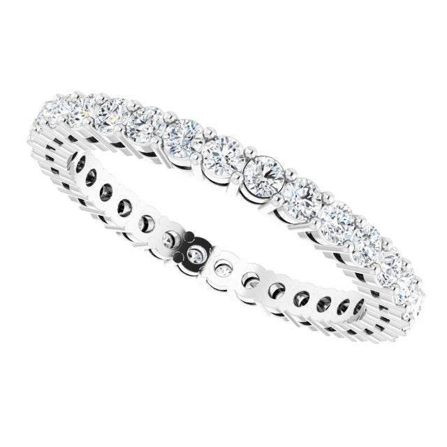 1 CTW Natural Diamond Eternity Band, 2.2 mm