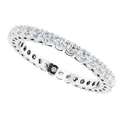 1 CTW Natural Diamond Eternity Band, 2.2 mm
