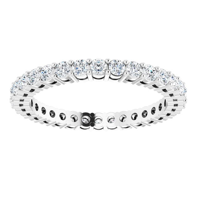 1 CTW Natural Diamond Eternity Band, 2.2 mm