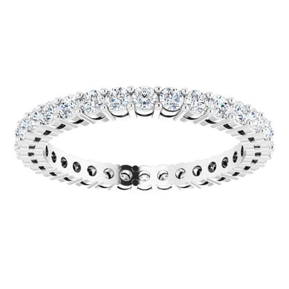 1 CTW Natural Diamond Eternity Band, 2.2 mm