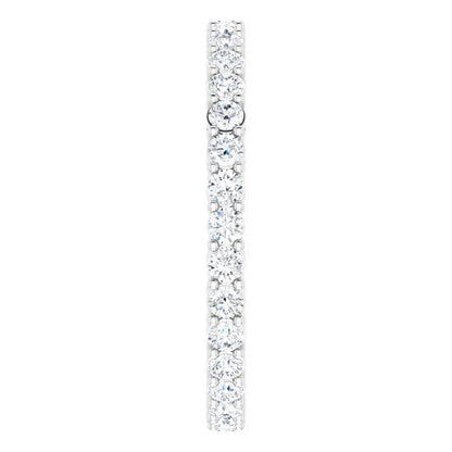 1 CTW Natural Diamond Eternity Band, 2.2 mm