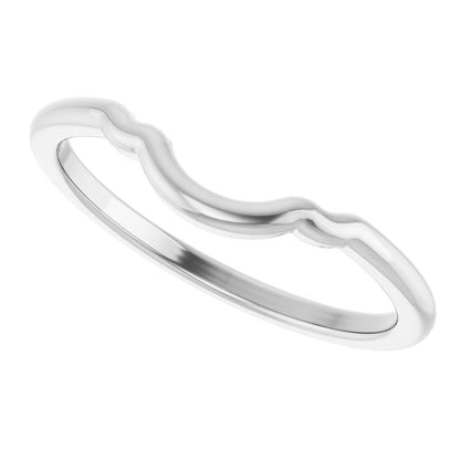 Matching Band, 1.5 mm, Three-Stone Halo-Style Engagement