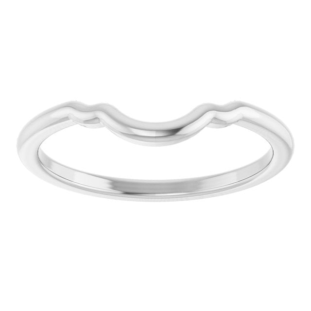 Matching Band, 1.5 mm, Three-Stone Halo-Style Engagement