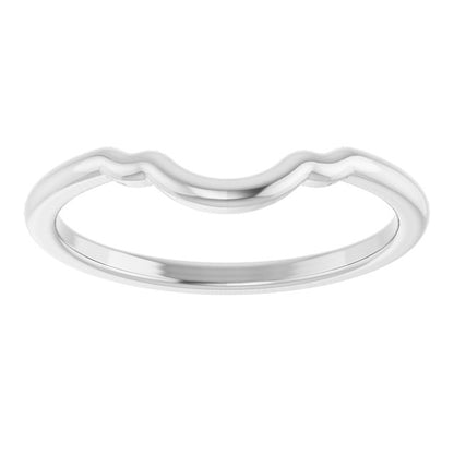 Matching Band, 1.5 mm, Three-Stone Halo-Style Engagement