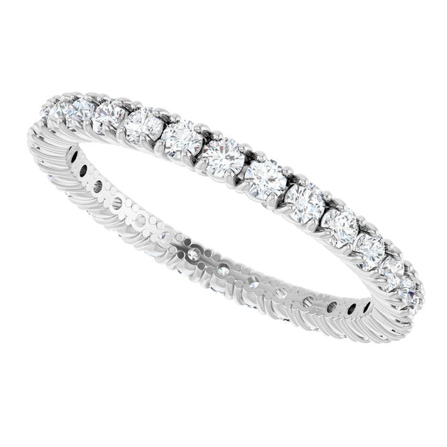 7/8 CTW Lab-Grown Diamond Eternity Band, 2.3 mm