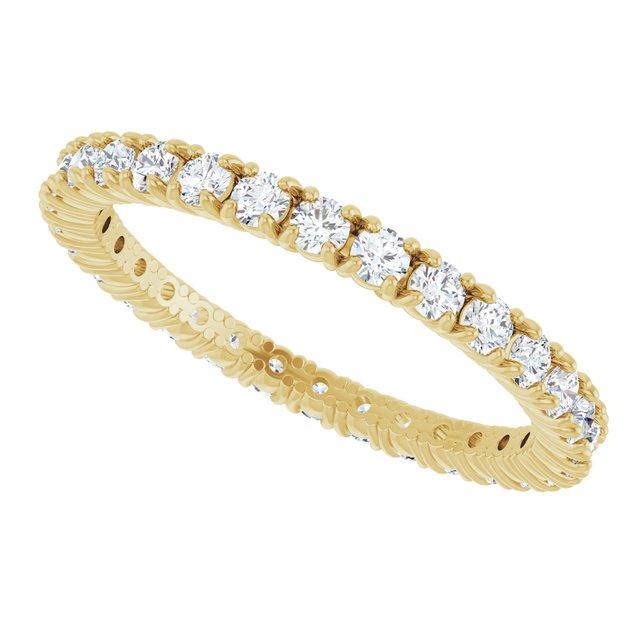 7/8 CTW Lab-Grown Diamond Eternity Band, 2.3 mm