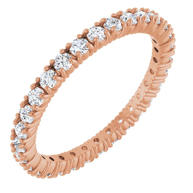 7/8 CTW Lab-Grown Diamond Eternity Band, 2.3 mm