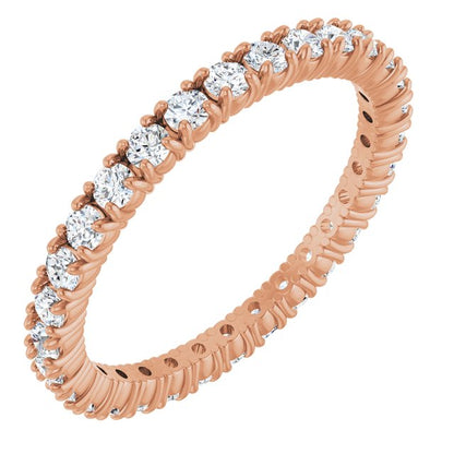 7/8 CTW Lab-Grown Diamond Eternity Band, 2.3 mm
