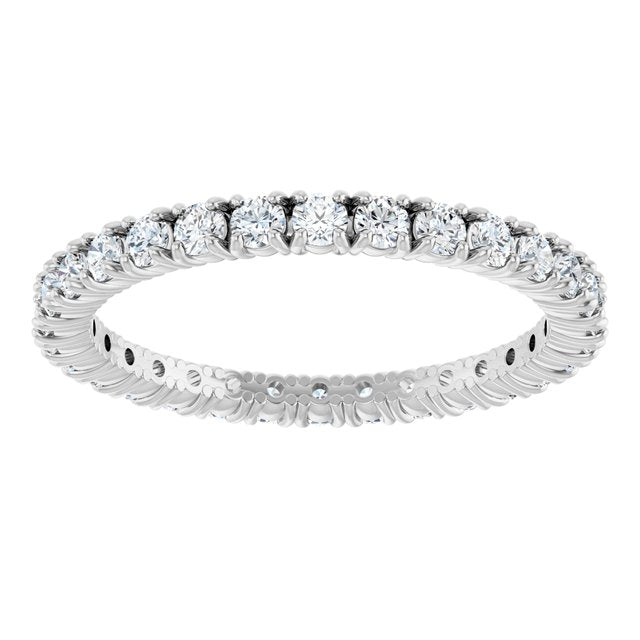 7/8 CTW Lab-Grown Diamond Eternity Band, 2.3 mm