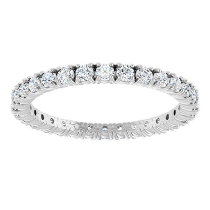 7/8 CTW Lab-Grown Diamond Eternity Band, 2.3 mm