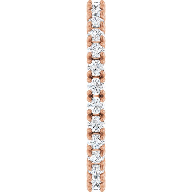 7/8 CTW Lab-Grown Diamond Eternity Band, 2.3 mm