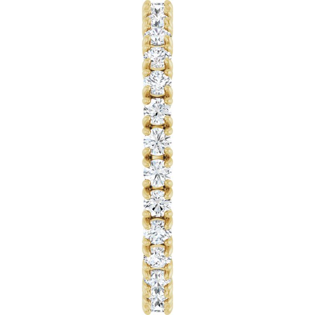 3/4 CTW Lab-Grown Diamond Eternity Band, 2.3 mm