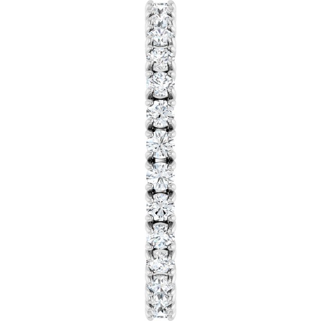 3/4 CTW Lab-Grown Diamond Eternity Band, 2.3 mm