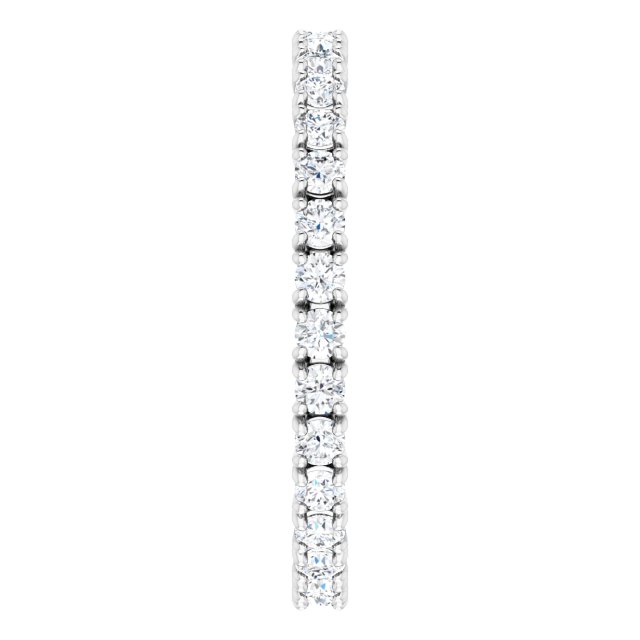 3/4 CTW Natural Diamond Eternity Band, 2.1 mm