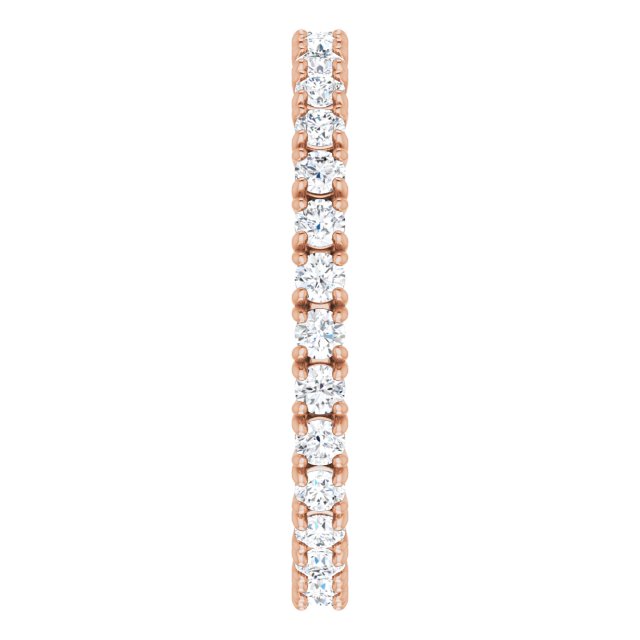 5/8 CTW Natural Diamond Eternity Band, 1.9 mm