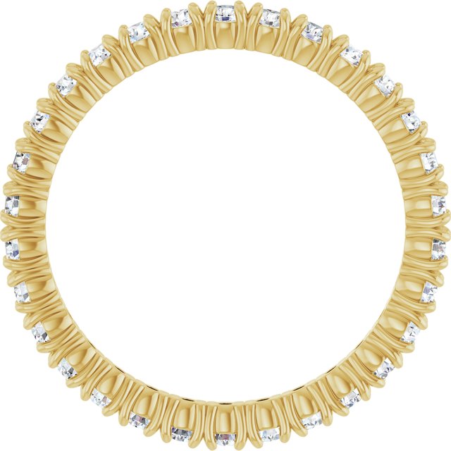 7/8 CTW Lab-Grown Diamond Eternity Band, 2.3 mm