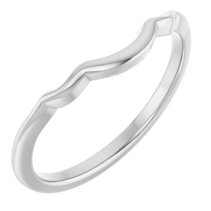 14K X1 White Gold Band, 1.5 mm