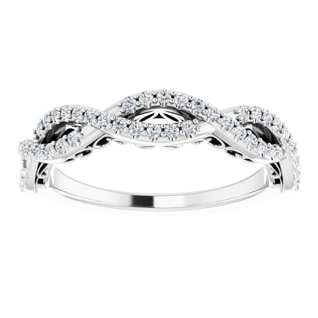 1/4 CTW Natural Diamond Anniversary Band, 4.1 mm