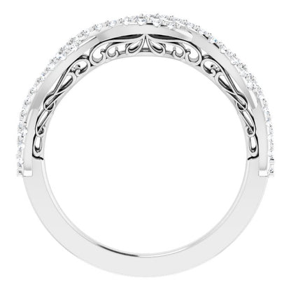 1/4 CTW Natural Diamond Anniversary Band, 4.1 mm