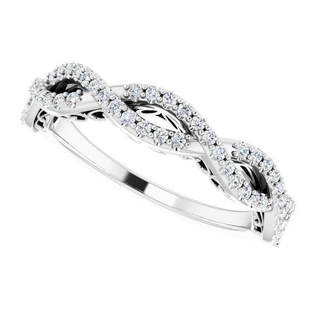 1/4 CTW Natural Diamond Anniversary Band, 4.1 mm
