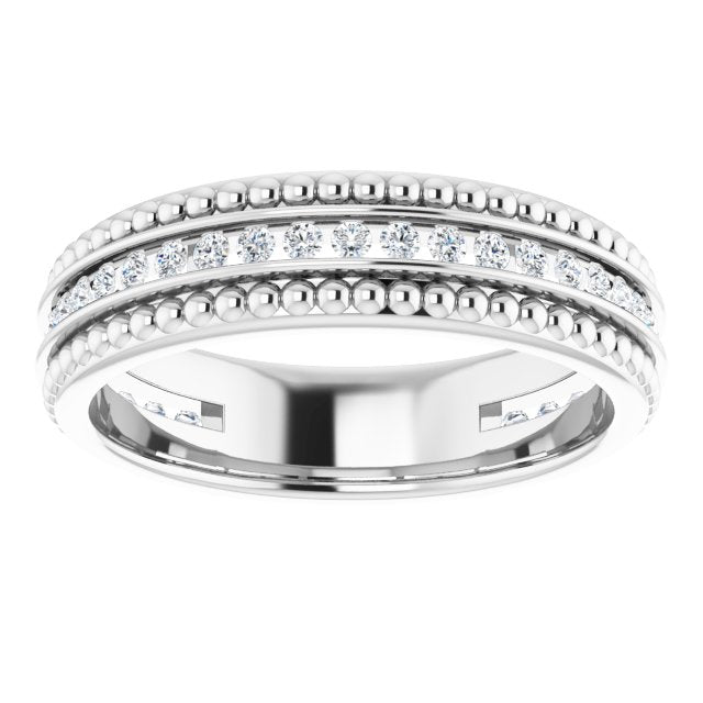 1/3 CTW Natural Diamond Anniversary Band, 5.3 x 5.3 mm