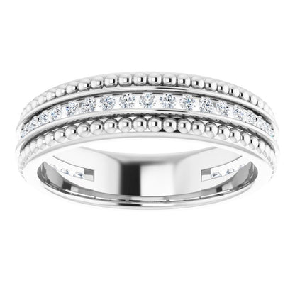 1/3 CTW Natural Diamond Anniversary Band, 5.3 x 5.3 mm