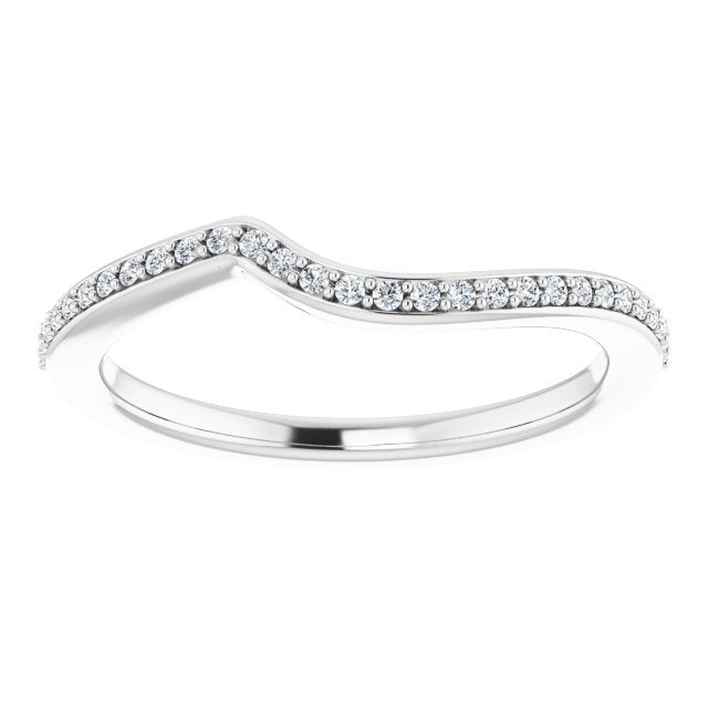 1/8 CTW Natural Diamond Band, 1.65 mm
