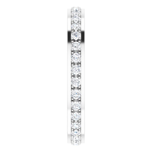 1/2 CTW Natural Diamond Eternity Band, 2.9 mm