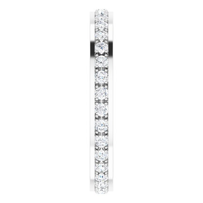 1/2 CTW Natural Diamond Eternity Band, 2.9 mm