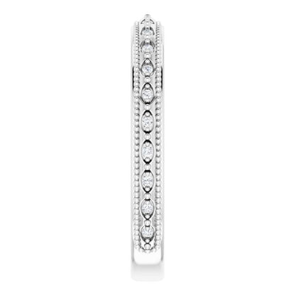 .05 CTW Natural Diamond Matching Band, 2.8 mm