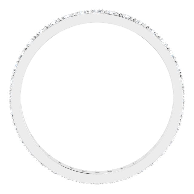 1/2 CTW Natural Diamond Eternity Band, 2.9 mm