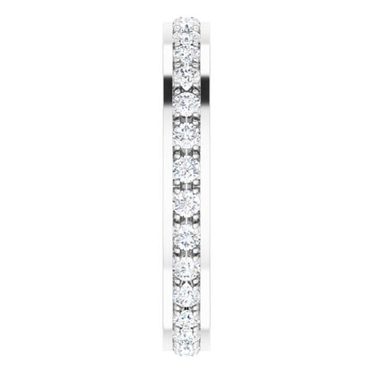 3/8 CTW Natural Diamond Eternity Band, 3 mm