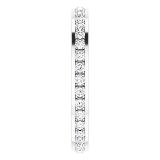 1/2 CTW Natural Diamond Eternity Band, 2.9 mm