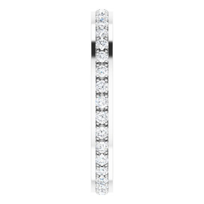 1/2 CTW Natural Diamond Eternity Band, 2.9 mm