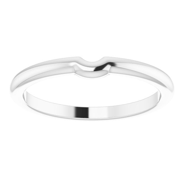 Continuum Sterling Silver Matching Band, 2.8 mm