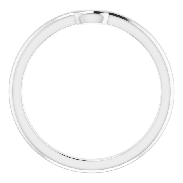 Continuum Sterling Silver Matching Band, 2.8 mm