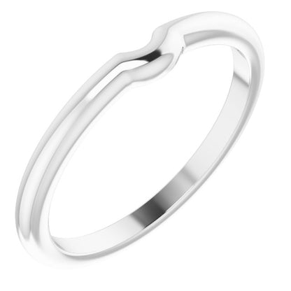 Continuum Sterling Silver Matching Band, 2.8 mm