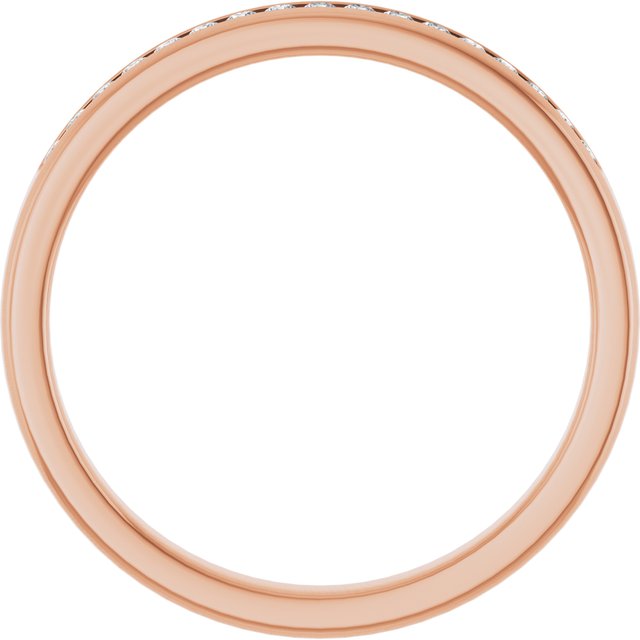 1/4 CTW Lab-Grown Diamond Channel-Set Band