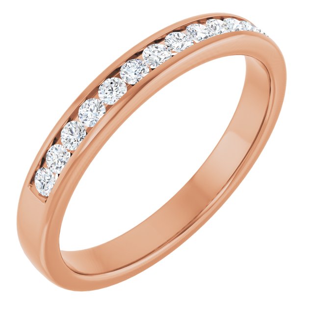 3/8 CTW Natural Diamond Band, 3.03 mm