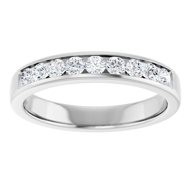3/4 CTW Lab-Grown Diamond Channel-Set Band