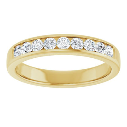3/4 CTW Lab-Grown Diamond Channel-Set Band